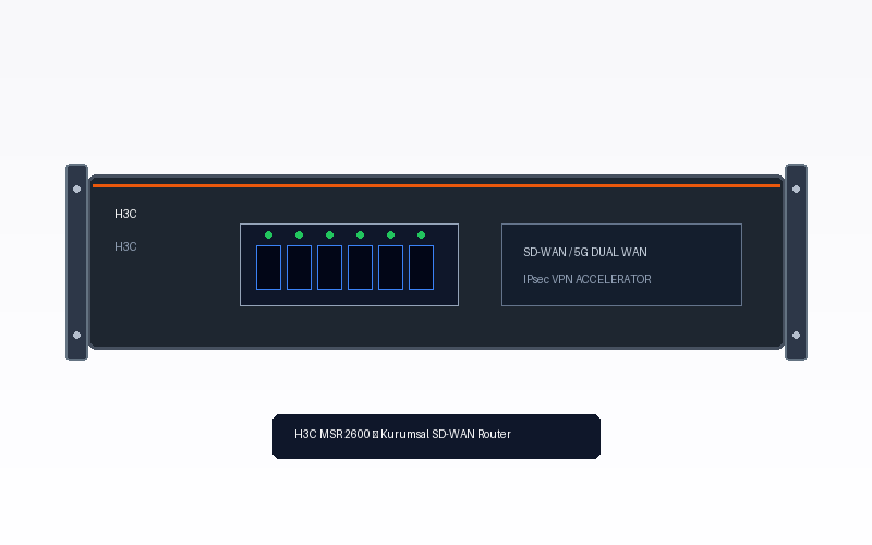 H3C MSR 2600 Kurumsal Router