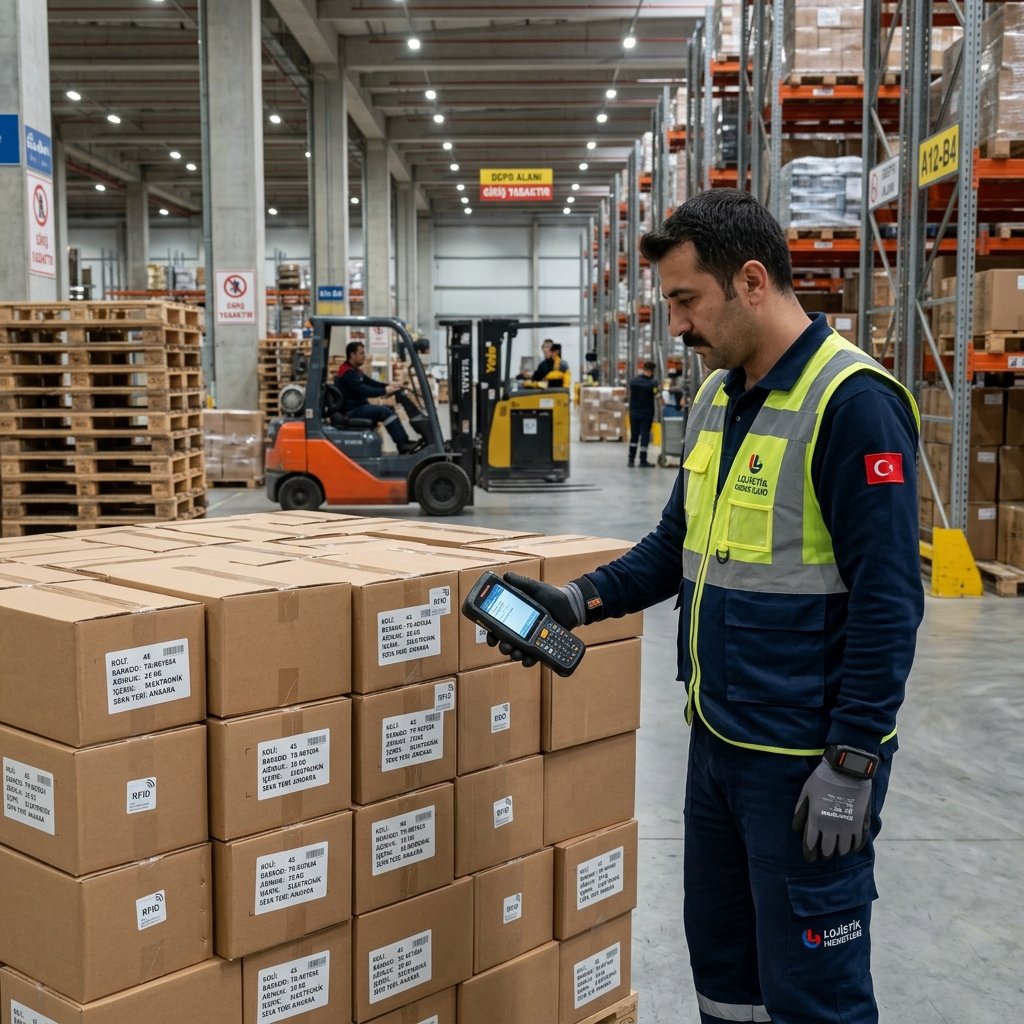 UHF Uzak Mesafe RFID & Demirbas