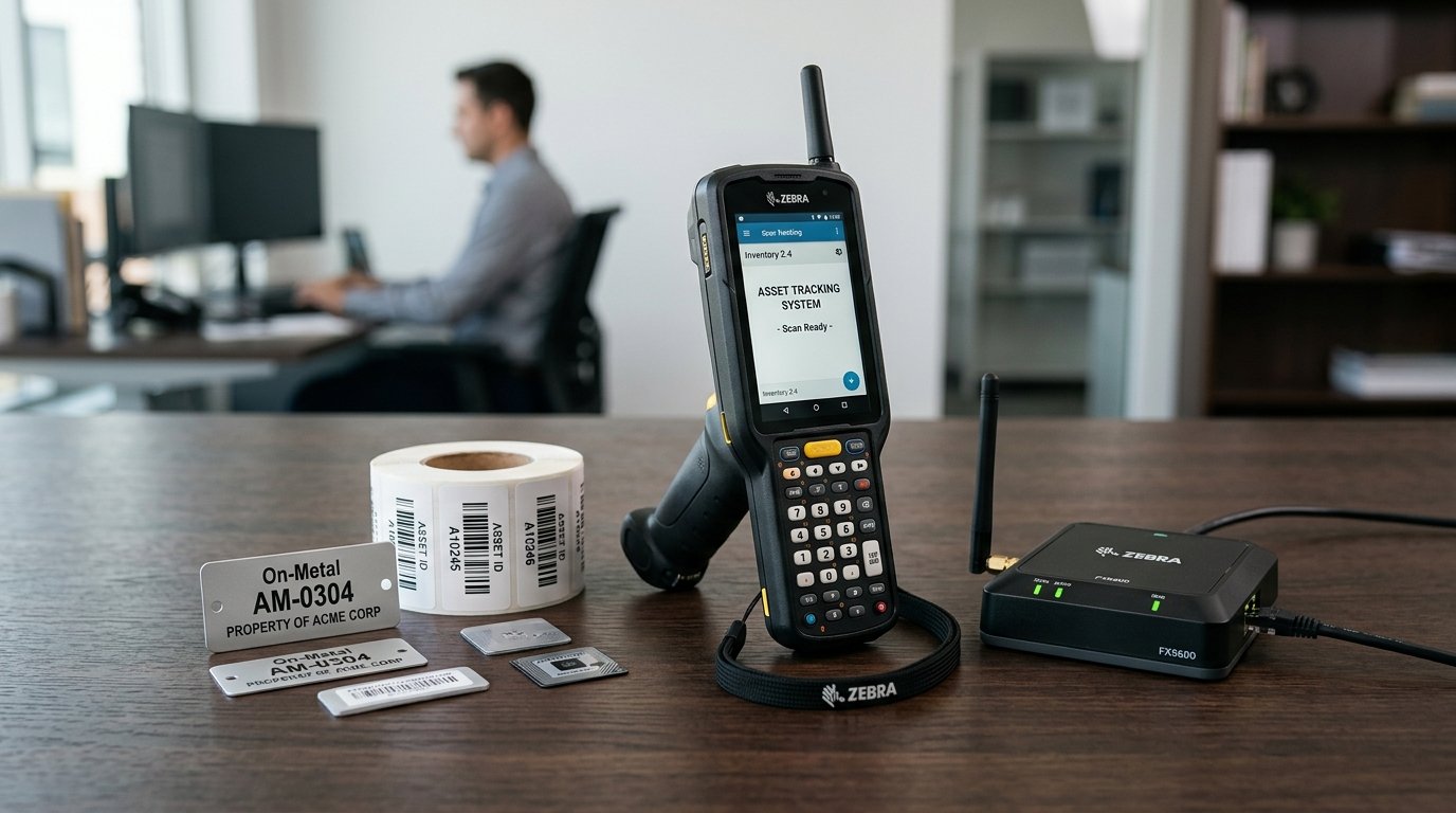 XPass Honeywell EDA52 Endüstriyel UHF RFID El Terminali ve Sayım Donanımı